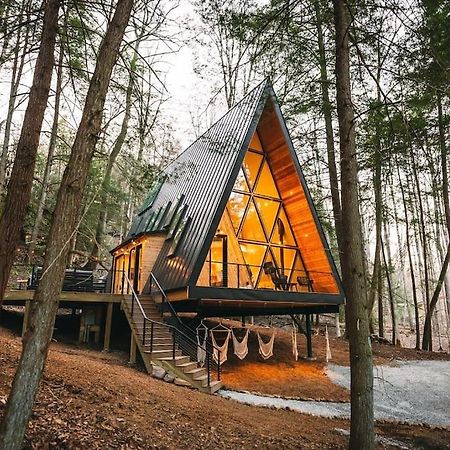 Dunlap Hollow A-Frame Rockbridge ภายนอก รูปภาพ