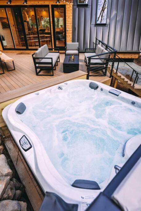 Dunlap Hollow A-Frame Rockbridge ภายนอก รูปภาพ