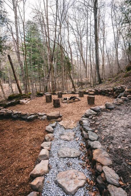 Dunlap Hollow A-Frame Rockbridge ภายนอก รูปภาพ
