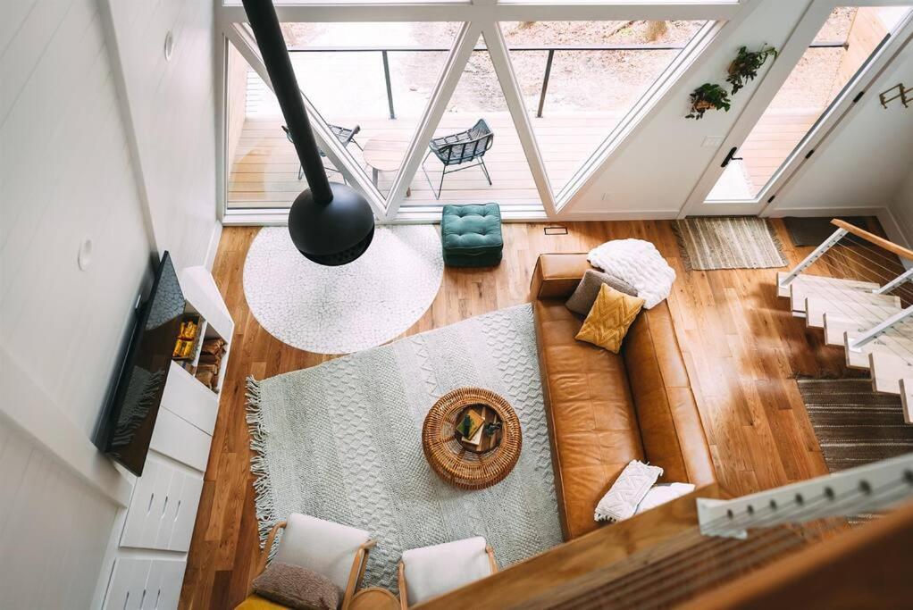Dunlap Hollow A-Frame Rockbridge ภายนอก รูปภาพ