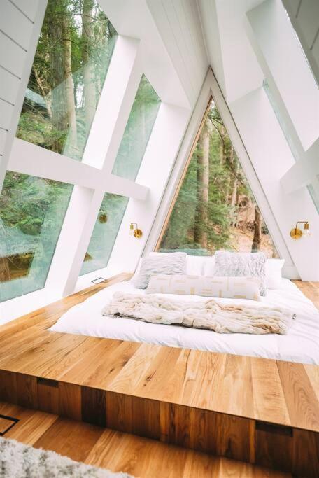 Dunlap Hollow A-Frame Rockbridge ภายนอก รูปภาพ