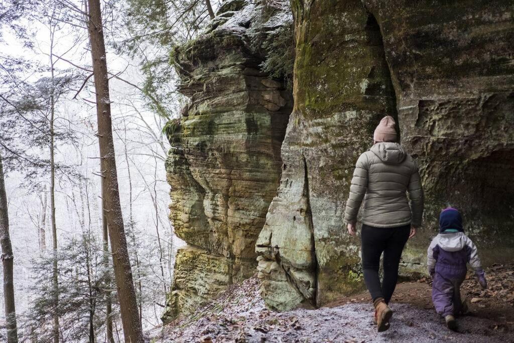 Dunlap Hollow A-Frame Rockbridge ภายนอก รูปภาพ